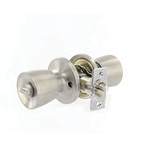 Valterra L32CS010 Stainless Steel Mobile Home Entrance Lock - Knob x Knob